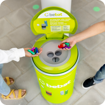Green collection bin